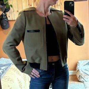 Hache wool military jacket